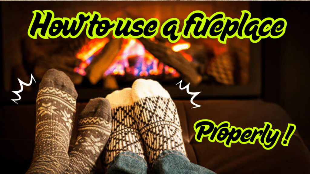 how to use fire place